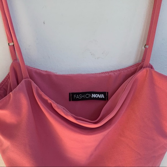 Fashion nova pink body con mini dress - Picture 3 of 3
